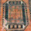 Tapis de couloir vintage turc Oushak en bronze - idéal pour les escaliers et les couloirs d'Anatolia