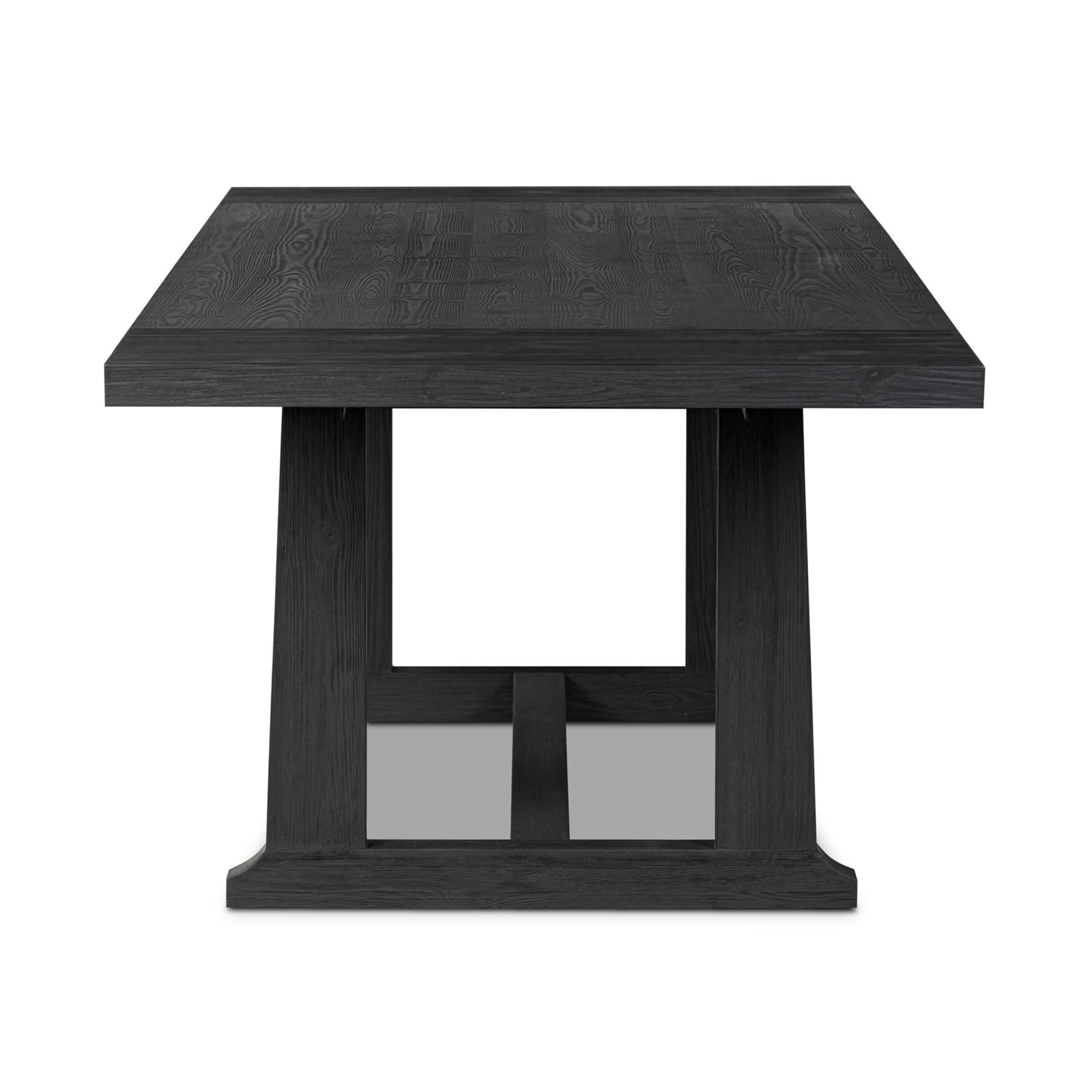 Daila 86.5'' Extendable Dining Table, Black