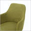 Fauteuil Mid-Century moderne rembourré - vert, ensemble de 2-129465282-129465281