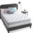 Green Tea Cooling Swirl Memory Foam Hybrid Mattress-20508640-111732876