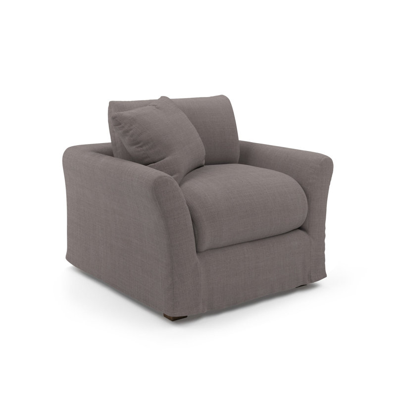 Chaise Studio 2, Graphite Nevis
