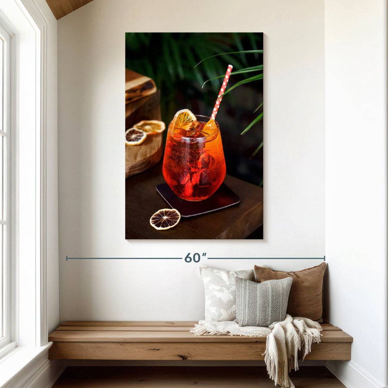 Yarlin Aperol Spritz, 48" H x 32" W