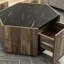 Retro Wood Coffee Table-1203055976