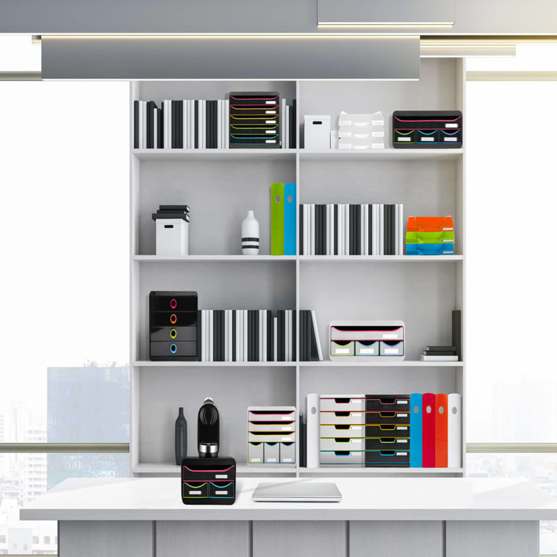 Plastic Stackable Desk Organiser