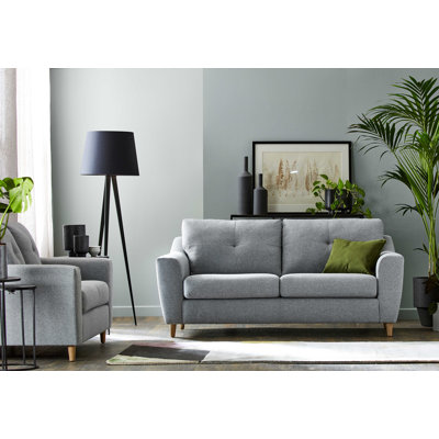 Espitia 2 Seater Polyester Tufted Sofa
