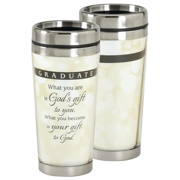 Dicksons, Man of God Tumbler, Stainless Steel, Silver, 30 ounces