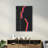 Elegant Tempered Glass Wall Art Painting, 13.8 x 21.7 inches | 100% Tempered Glass, Thickness: 0.16 inches | UV Printed for Vibrant Colors | Perfect for Home Decor, Living Room, & Office Spaces