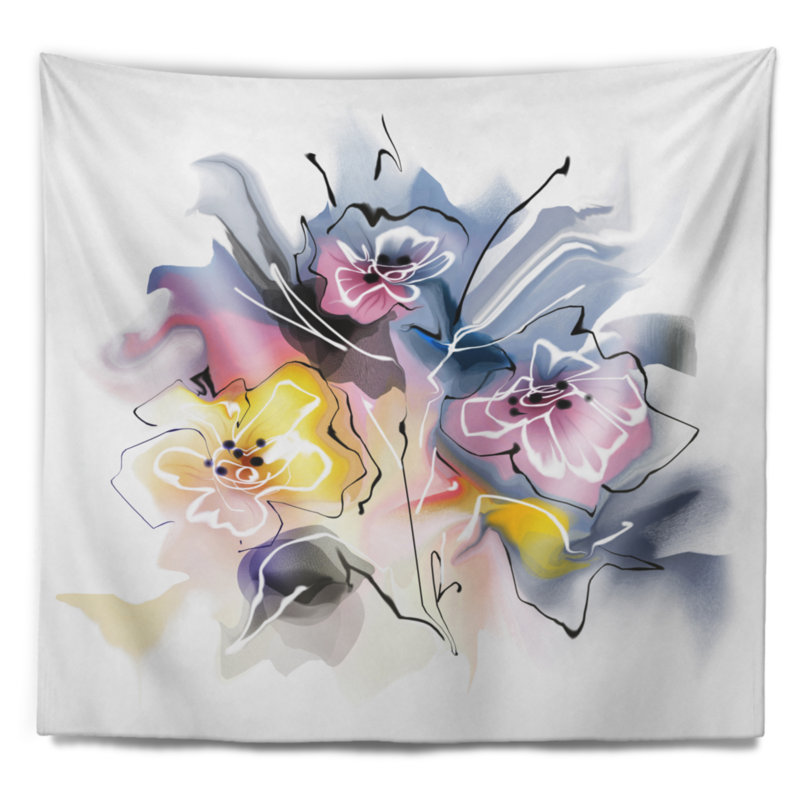 Polyester Tapestry, 68" H x 80" W