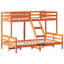 Broadcommon Solid Wood Bed-767413909