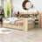 Crompton Multifunctional Wooden Daybed With Shelves, Drawers, and Study Desk-1203171938-1203171939