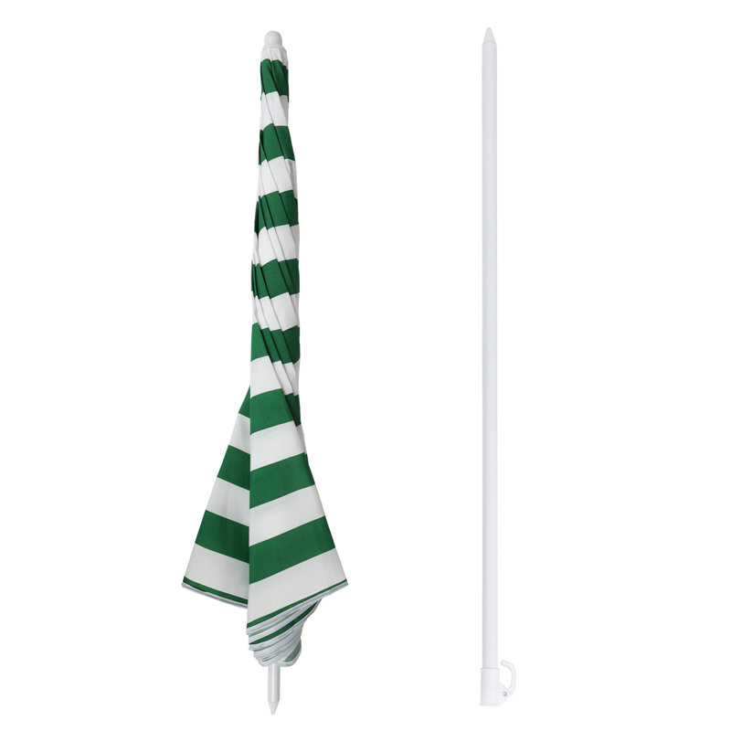 Immanuel 160cm Beach Parasol, Green