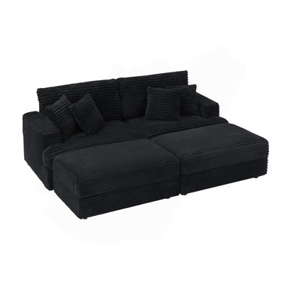 Le magnifique pied de 41,34 pouces offre non seulement un soutien confortable et stable, mais il se transforme également intelligemment en trône pour un repos temporaire.