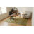 Timeless Beautiful Yellow Flatweave Wool Contemporary Modern 6' x 8' Area Rug