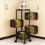 75 cm H x 34 cm W Utility Cart with Wheels
