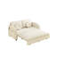 Canapé-lit 52,4 po rembourré en tissu multifonctionnel-1691196266-1691196267