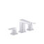 Honesty Widespread Bathroom Sink Faucet, 0.5 Gpm-490248006