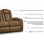 Canapé inclinable 87 po-2135008345