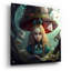«Alice Green Bow» par The Golden Valley, art mural en verre acrylique-1648222862