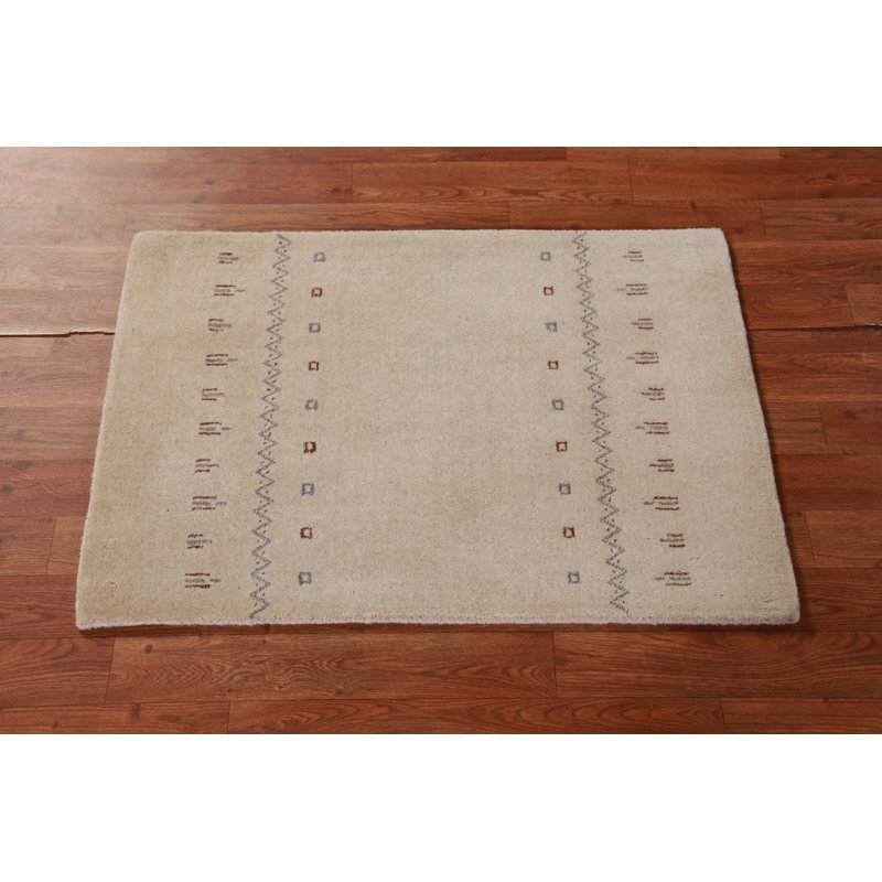 Handmade Gabbeh Indian Accent Rug 2x3