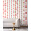 Charlie | Floral Stripe Wallpaper Double Roll-567689285