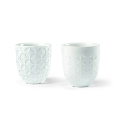 Ensemble de 2 tasses à thé japonaises Hakeiki Little Sake