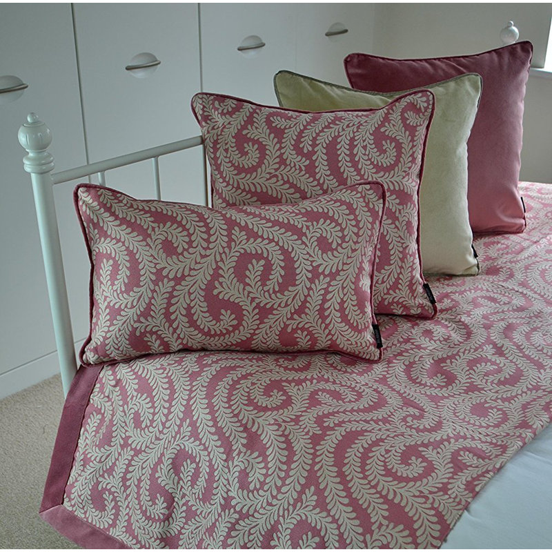 Odum Throw Blanket, Blush Pink, W365 x L380cm