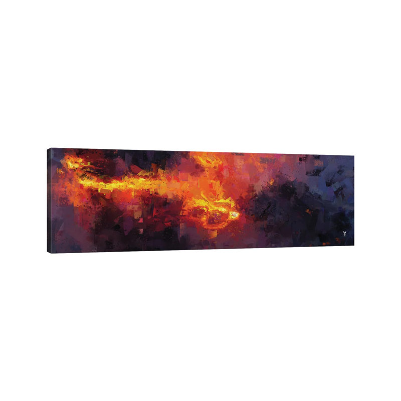 Hephaestus' Breath by Van Credi - Wrapped Canvas Panoramic Print, 30.48 cm H x 91.44 cm W x 1.91 cm D