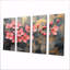 «Pink and Gold Spring Cherry Blossom II», ensemble d'art sur toile Cherry Blossom-1621646559