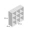 Delgado 107 cm H x 107 cm W Cube Bookcase