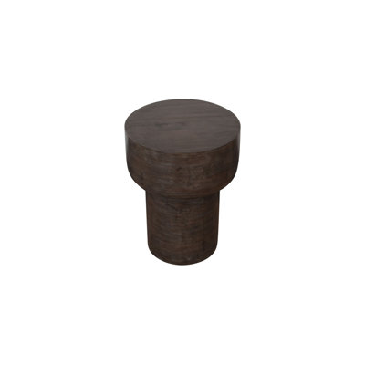 Table d'appoint en bois de manguier Hendrick, brun