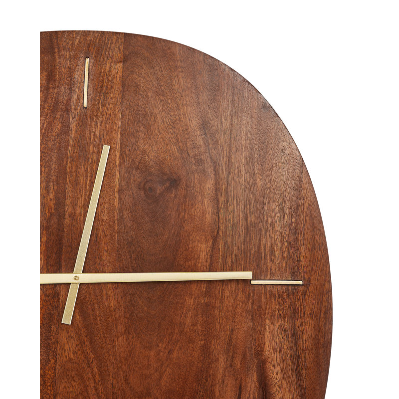 Blakeston Solid Wood Wall Clock