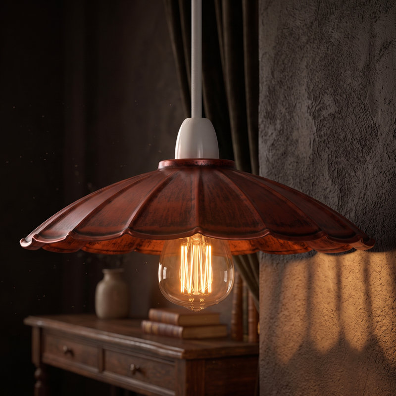 Parasol en forme d'abat-jour en métal 22 cm, petit abat-jour pour luminaire suspendu, remplacement facile de l'abat-jour pour luminaire suspendu, lampe de table, lampe sur pied, cuisine, salon