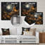 - Art africain; Art mural en métal-99557642