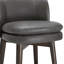 Ensemble de 2 tabourets de bar pivotants Adairsville Chilmark-112983110