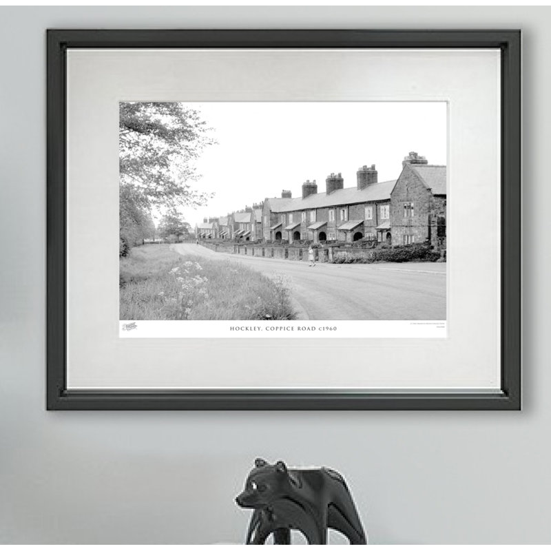 Hockley, Coppice Road C1960 - Single Picture Frame Print, 60cm H x 80cm W x 2.3cm D