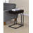 Lunardi C - Shaped End Table with Built-In Outlets-1892077880