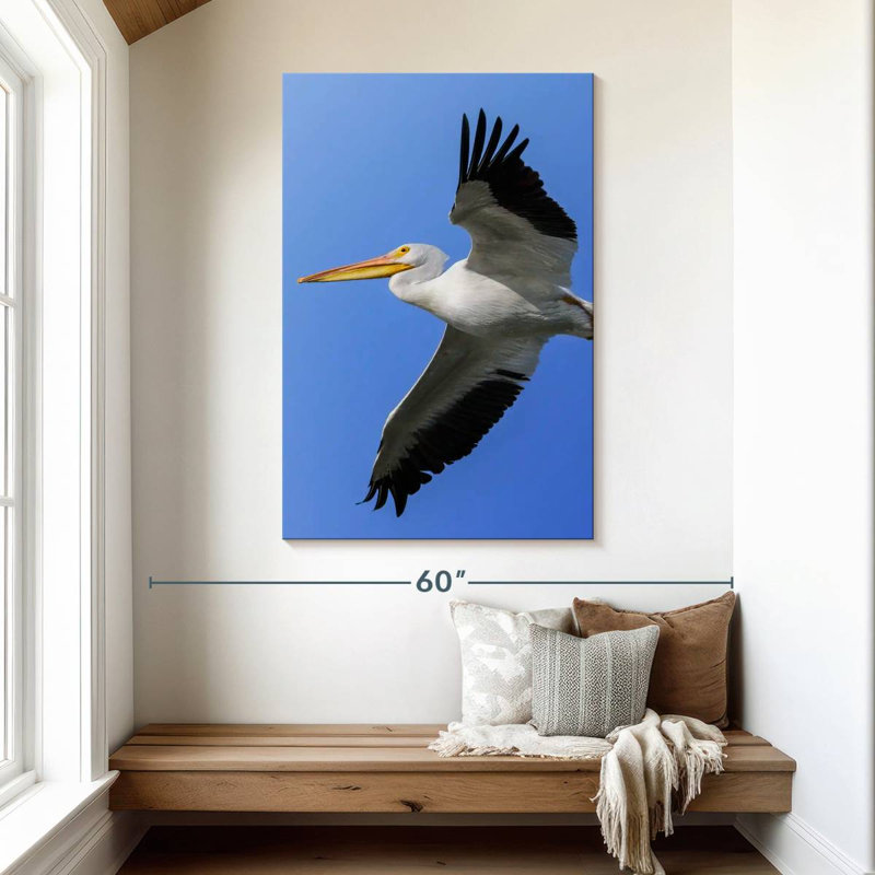 Brampt Pelican In The Sky, 48" H x 32" W