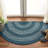 Braided 265 Hand Woven Performance Machine Washable No Pattern Rug-520393023