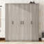 4-Door Wardrobe With 1 Drawer