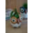  Ceramic Owl Planters Set of 3 – 6.5" Tall Whimsical Pots