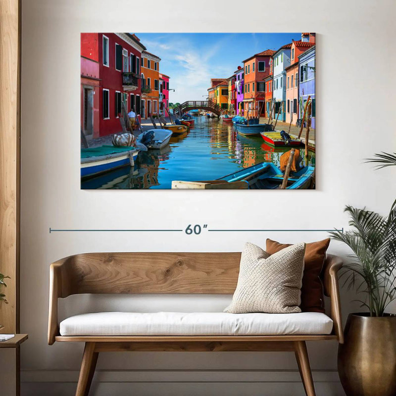 Quartier Ravi Burano, H 32 po x l 48 po