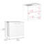 Ensemble de cuisine 2 pièces, îlot de cuisine et meuble-lavabo utilitaire Arestho-1023002748