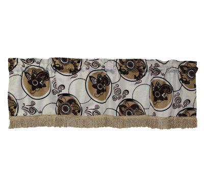 Woodcreek Floral Tailored Window Valance