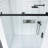 76" H Frameless Soft-Closing Single Sliding Shower Door-114502271