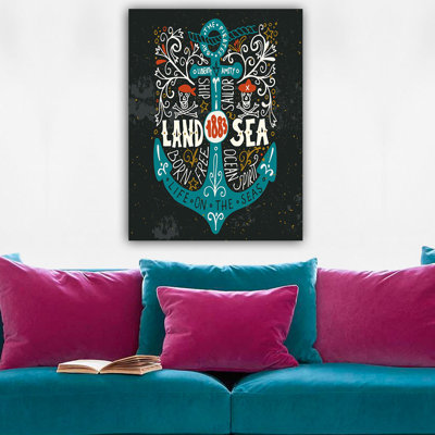 Wrapped Canvas Painting