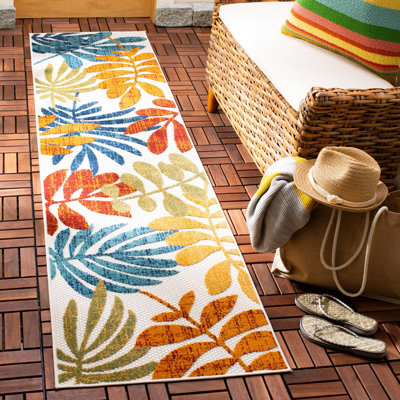 Anakin Performance Floral Indoor/Outdoor Area Rug