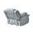 STONIC GREY GLIDER RECLINER