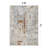 Multi-Color Strata Rug – Modern Layered Pattern, Easy To Clean-1176402177