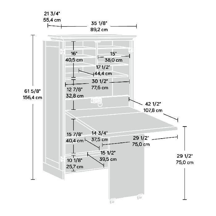 Rosaisela Accent Cabinet