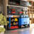 Wall-Mounted Garage Storage Cabinet with Lockable Doors and Adjustable Shelves, Durable Metal Hanging Tool Cabinet for Utility Rooms-122903669